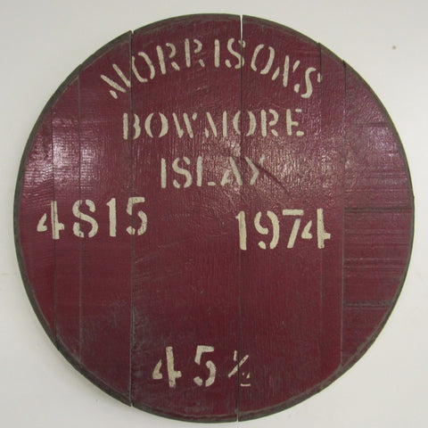 Bowmore Fassdeckel
