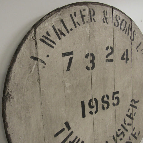 Talisker Fassdeckel