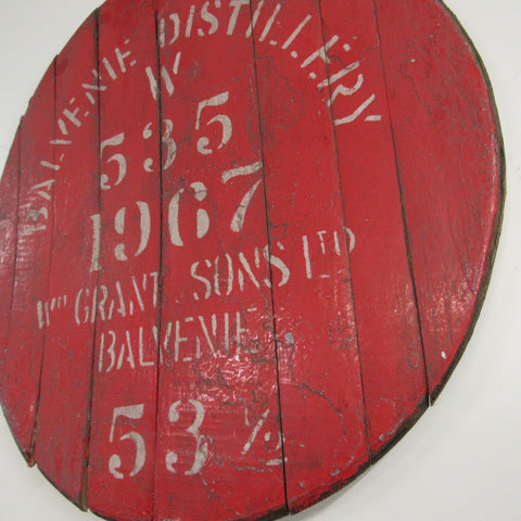 Balvenie Fassdeckel