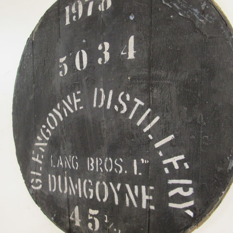 Glengoyne Fassdeckel