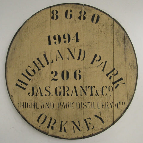 Highland Park Fassdeckel