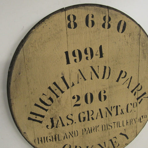 Highland Park Fassdeckel