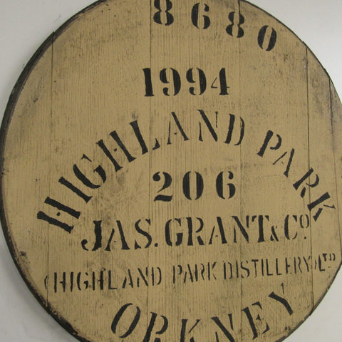 Highland Park Fassdeckel