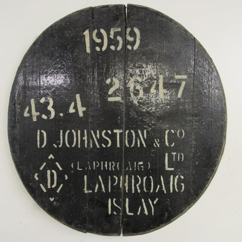 Laphroaig Fassdeckel