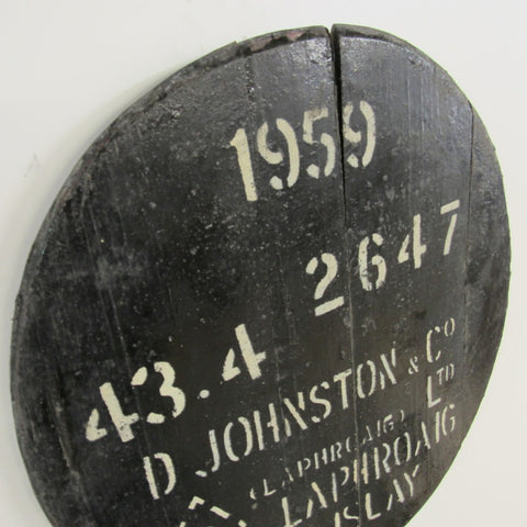 Laphroaig Fassdeckel