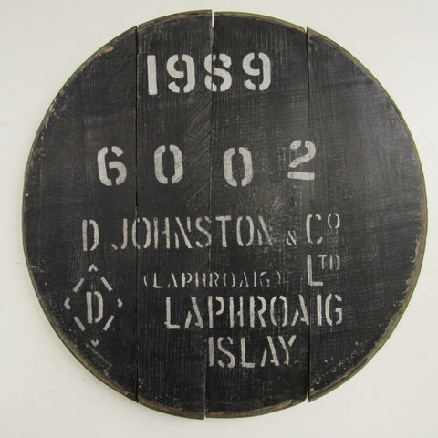 Laphroaig Fassdeckel