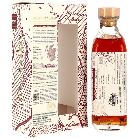 Isle of Raasay 2021/2026 - Ex-Oloroso Sherry Barrique #2021/142- 50th Anniversary Kirsch Import