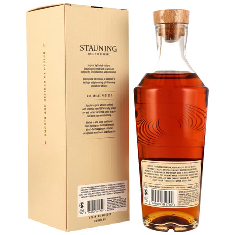 Stauning R.Y.E. (Rye) Maple Syrup Cask - Danish Whisky - Limited Release