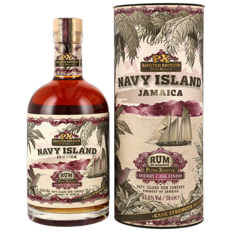 Navy Island PX Cask Finish - Jamaica Rum - Cask Strength (2026 Edition)