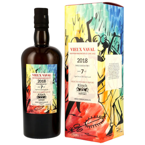 CLAIRIN Vaval 2018 - 7 y.o. - Ex-Benriach Single Cask #VA17BR-1 - 50th Anniversary Kirsch Import