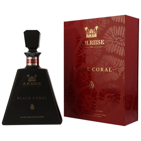AH Riise Pierre précieuse Corail Noir