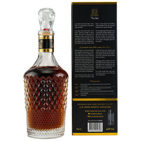AH Riise Non Plus Ultra - Very Rare Rum