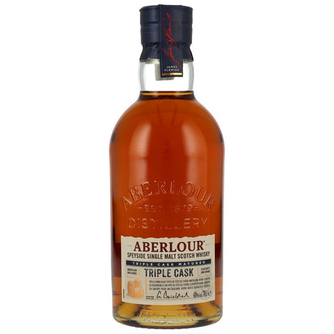 Aberlour Triple Cask - matériel neuf (label français) sans GP