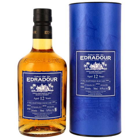 Edradour 2013/2026 - 12 y.o. - 1st Fill Martinique Rum Cask #718