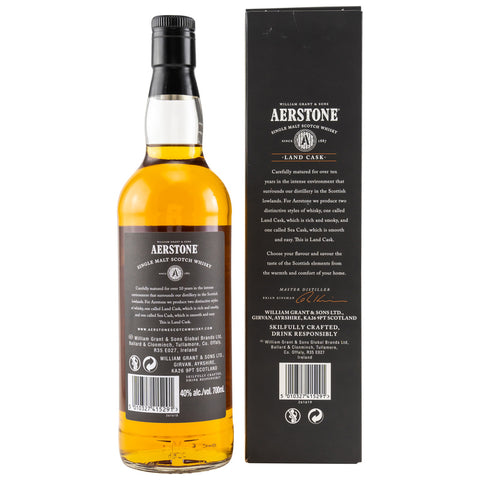 Aerstone Single Malt Scotch - 10 ans - Land Cask