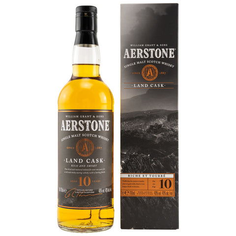 Aerstone Single Malt Scotch - 10 y.o. - Land Cask - Frz. Etikett