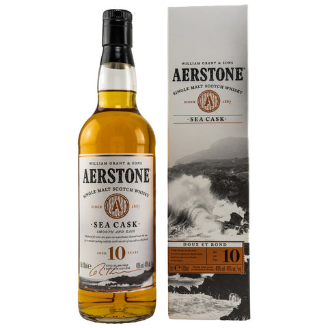 Aerstone Single Malt Scotch - 10 ans - Sea Cask - Label français