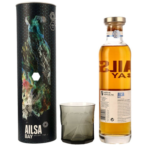 Ailsa Bay Sweet Smoke Release 1.2 Single Malt mit Glas-GP (frz. Version)