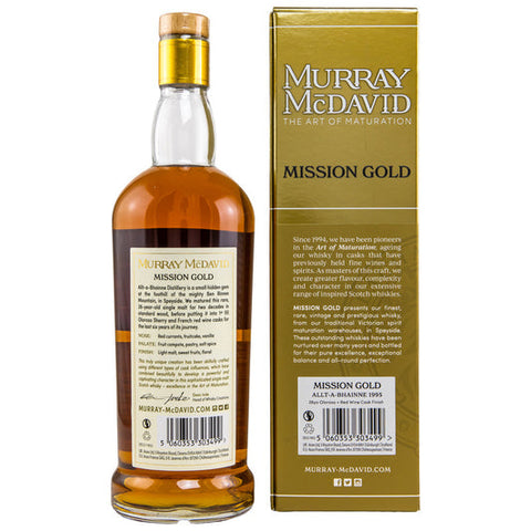 Allt-A-Bhainne 1995/2022 - 26 yo - Oloroso + Red Wine Cask - Murray McDavid