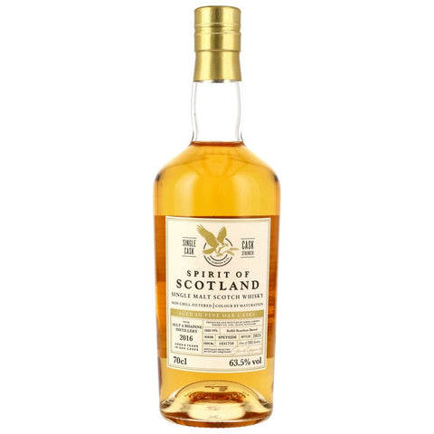 Allt A Bhainne 2016/2025 - 8  y.o. - Refill Bourbon Barrel #1031759 - G&M Spirit of Scotland