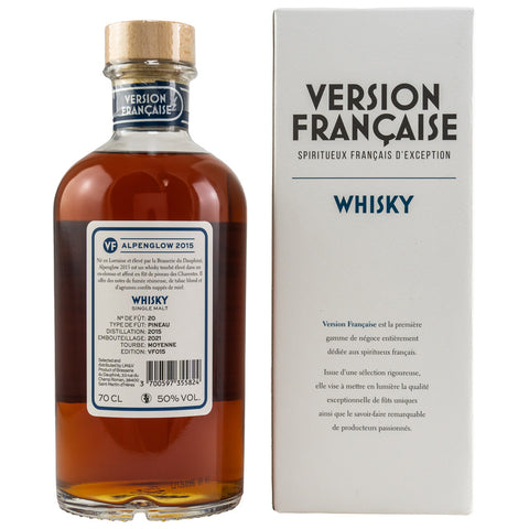 Alpenglow 2015/2021 Whisky - French Version