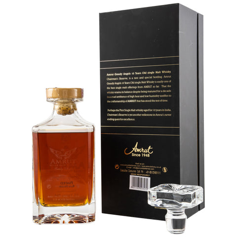 Amrut 10 yo Greedy Angels - Peated Rum Finish (2019)