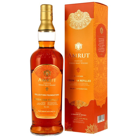 Amrut 2016/2024 - 8 yo - Virgin Oak Cask #915 Foundations