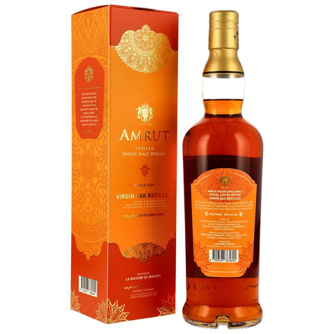 Amrut 2016/2024 - 8 yo - Virgin Oak Cask #915 Foundations