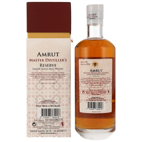 Amrut 2018/2023 - 5 yo - Master Distillers Reserve - Stout Cask #4863