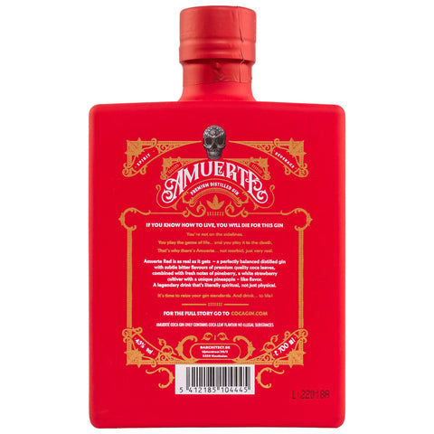 Amuerte Coca Leaf Gin Édition Rouge