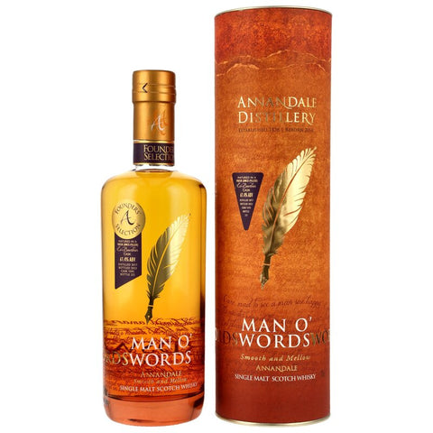 Annandale 2017/2023 Man O' Words Founders Selection - Bourbon Cask #1592