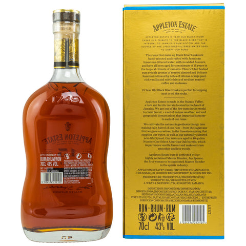 Appleton 15 yo Rum Black River Casks