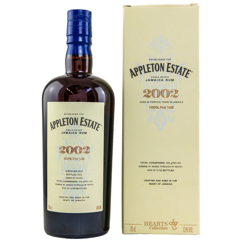 Appleton Rum 20 y.o. 2002/2022 - Hearts Collection - Auktion