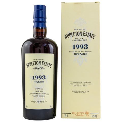 Appleton Rum 29 yo 1993/2022 - Hearts Collection