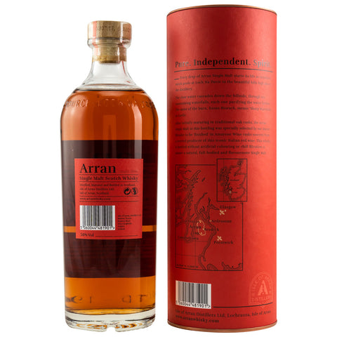 Finition en fût d'Arran Amarone
