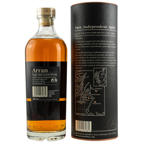 Finition en fût de Porto Arran