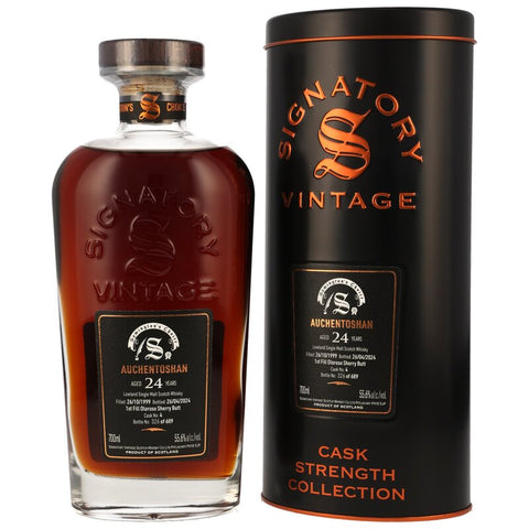 Auchentoshan 1999/2024 - 24 ans - 1er remplissage Oloroso Sherry Butt #4 Signatory Symingtons Choice
