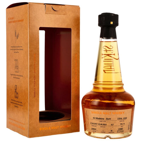 St. Kilian 2017/2022 - 4 y.o. - Ambassador's Choice No.5 - Madeira/Rum Casks #1354, 1355
