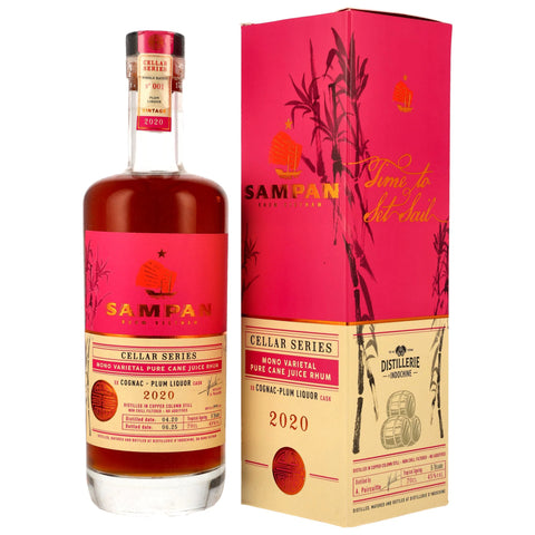 SAMPAN Rhum 2020/2025 - 5 y.o. - Cognac-Plum Liquor Cask - Cellar Series (Vietnam)