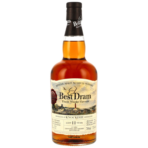 Knockdhu 2014/2026 - 11 y.o. - 1st Fill Amontillado Sherry Hogshead #351 (Best Dram)