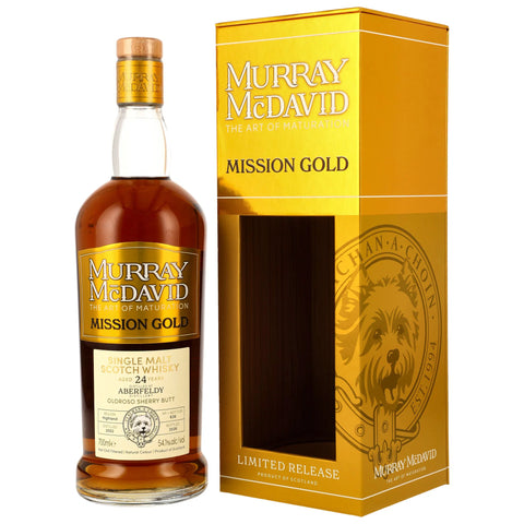 Aberfeldy 2002/2026 - 24 y.o. - Oloroso Sherry Cask - Murray McDavid