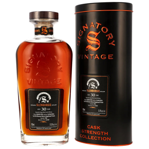 Glenburgie 1995/2026 - 30 y.o. - 1st Fill Oloroso Sherry Cask Finish #105 - Sig Symingtons Choice