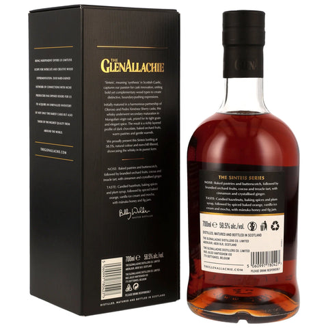GlenAllachie 2015/2026 - 10 y.o. - Sinteis Series Part IV - Mongolian Virgin Oak, PX & Oloroso Sherry Casks