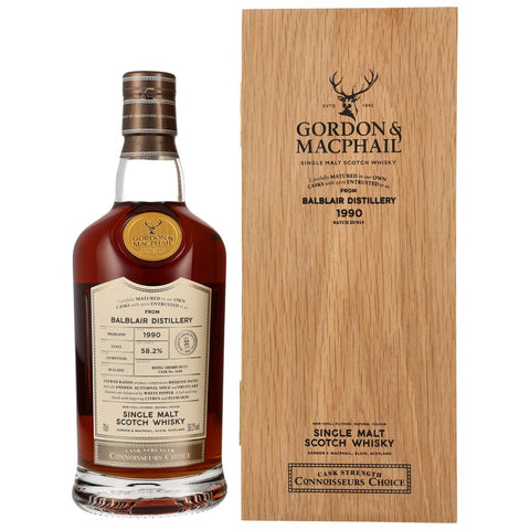 Balblair 1990/2022 G&amp;M CC SUPÉRIEURE NOUVELLE GAMME
