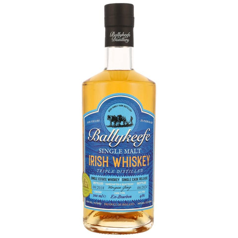 Ballykeefe 2018/2024 - 5 y.o. - Single Malt Whiskey - Ex-Bourbon Cask #155