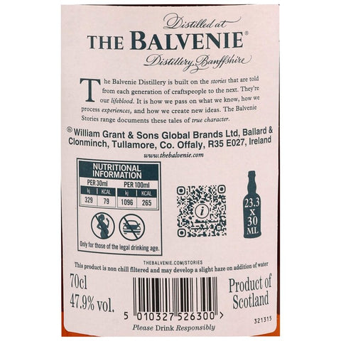 Balvenie 2005 - 18 ans - Pineau français Cask #53 Curious Casks