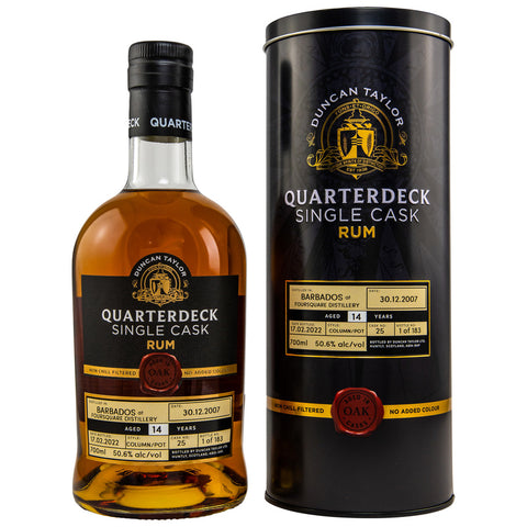 Barbados 2007/2022 - 14 yo - Quarterdeck Rum #25 (Duncan Taylor)