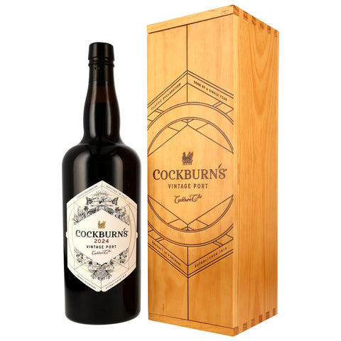 Cockburns 2024 Vintage Port in Einzel-Holzbox 2,25L
