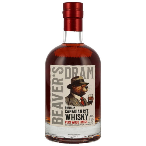 Beaver´s Dram Canadian Rye Whisky - Port Wood Finish