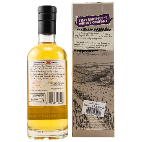 Belgrove 4 yo - Batch 1 (That Boutique-Y Whisky Company)